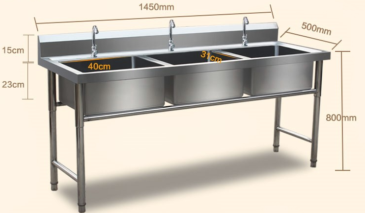 不锈钢洗手水盆洗碗洗菜水池